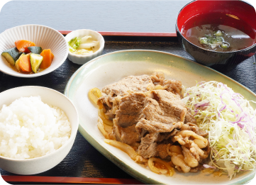 和牛カルビ定食