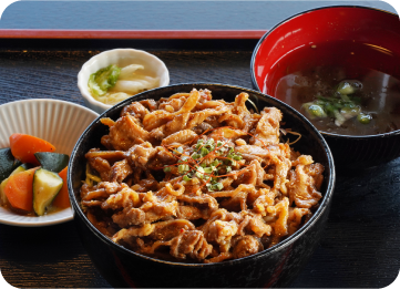 ヤミツキかしわじんぎすかん丼