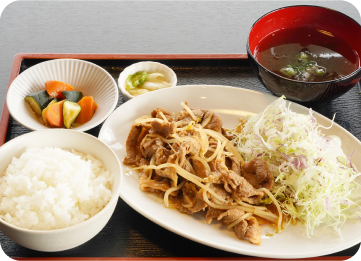 ラムじんぎすかん定食