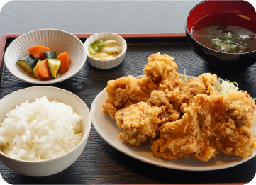 よしやす特製ザンギ定食