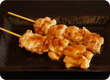 よしやすたれ鶏串2本