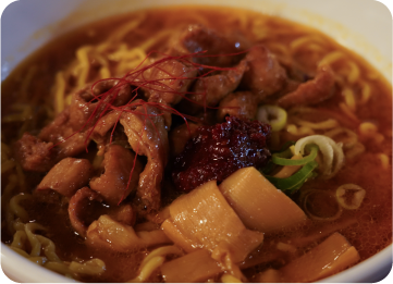 ピリ辛ほるもん味噌ラーメン