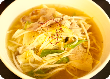 野菜塩ラーメン